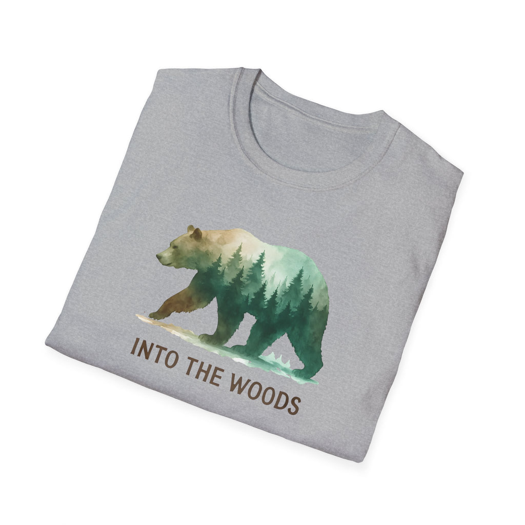 Forest Bear Silhouette T-Shirt