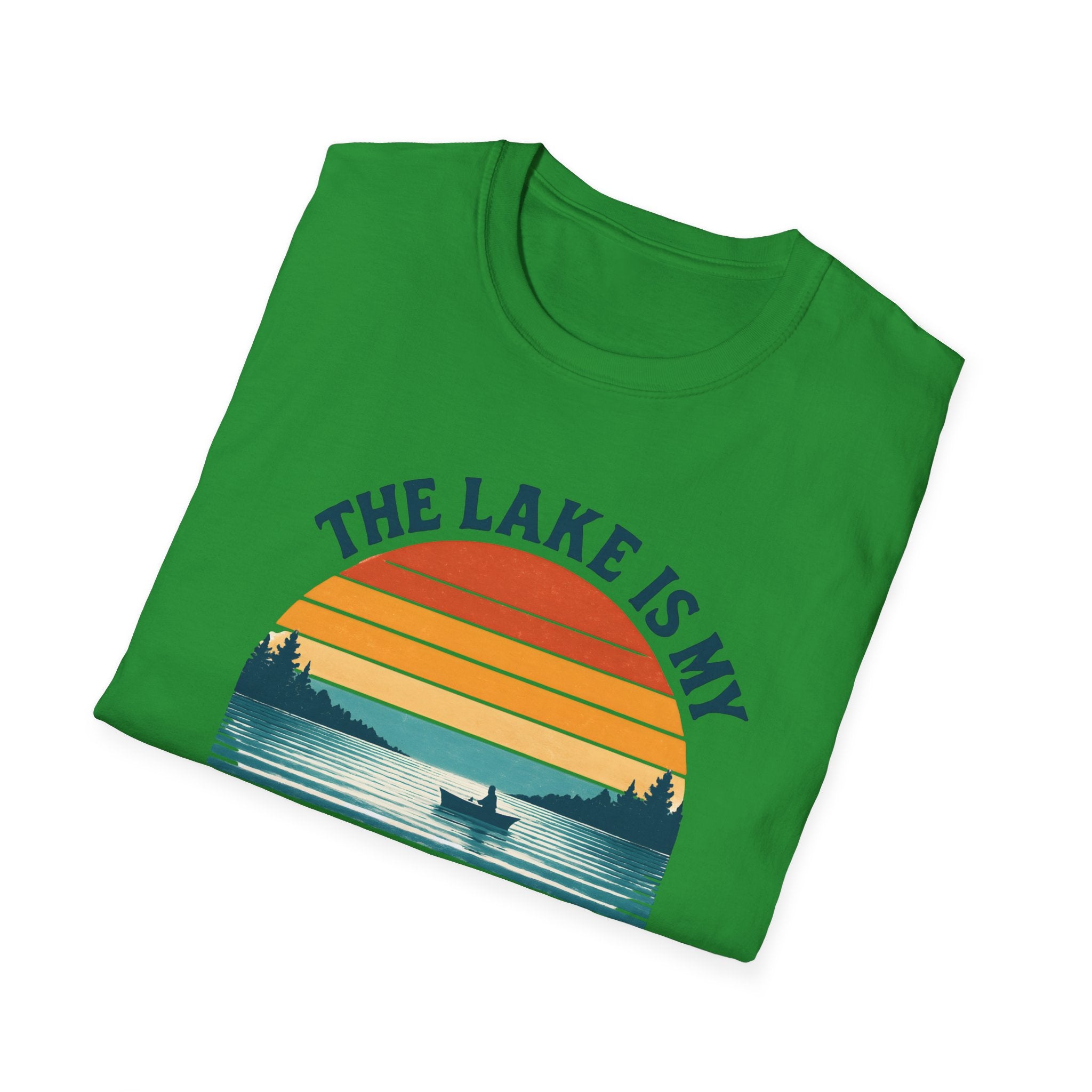 Lake Sunset Happy Place T-Shirt