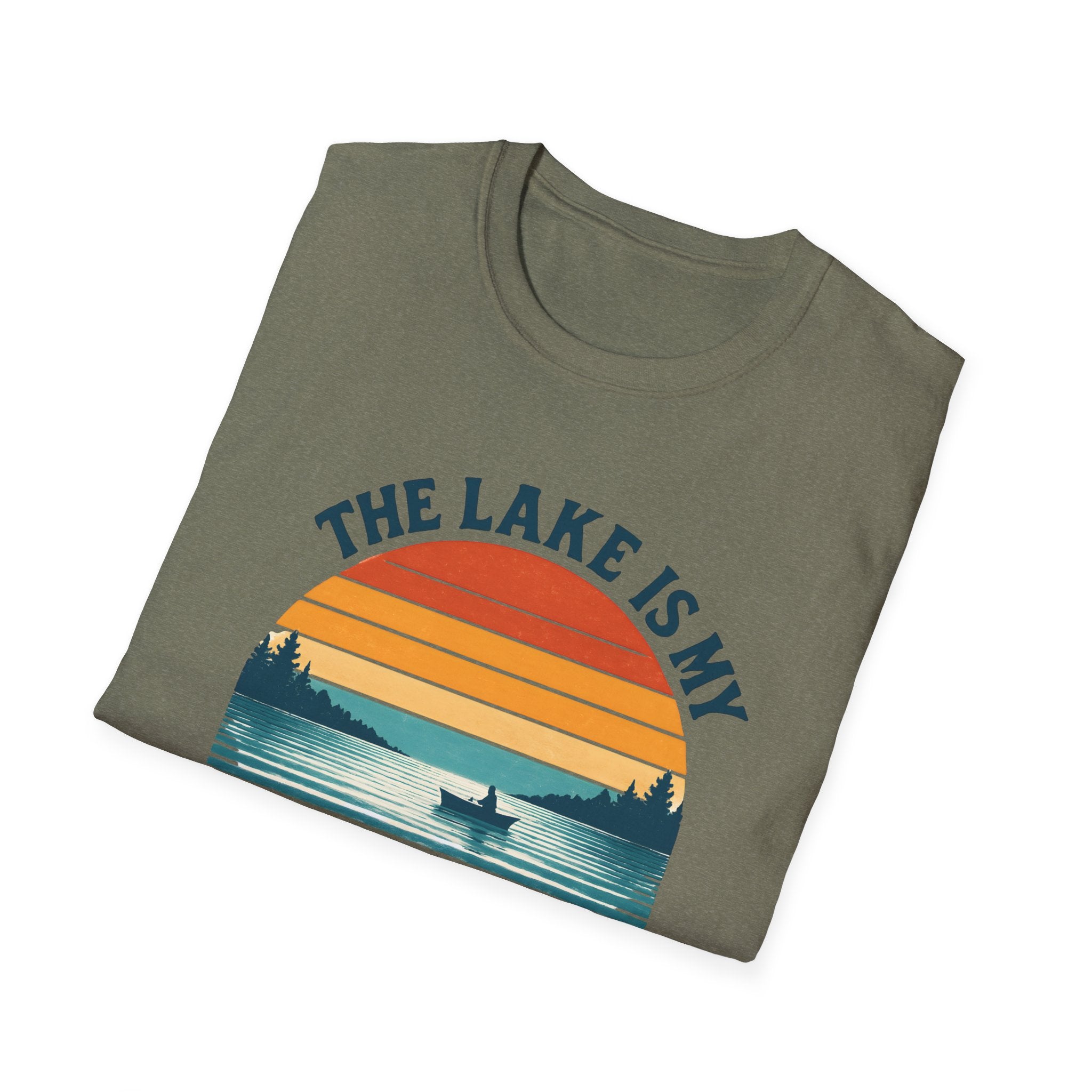 Lake Sunset Happy Place T-Shirt