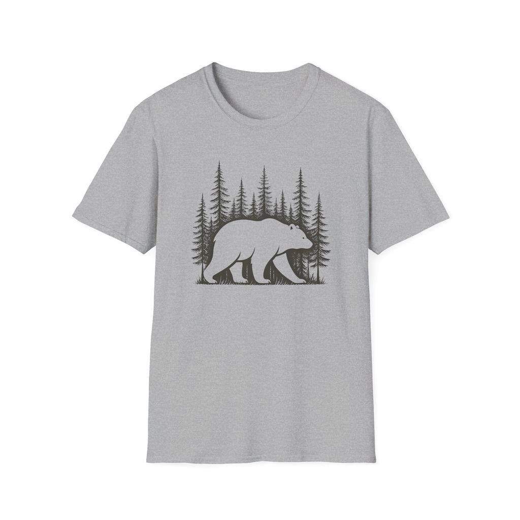 Forest Bear Silhouette T-Shirt