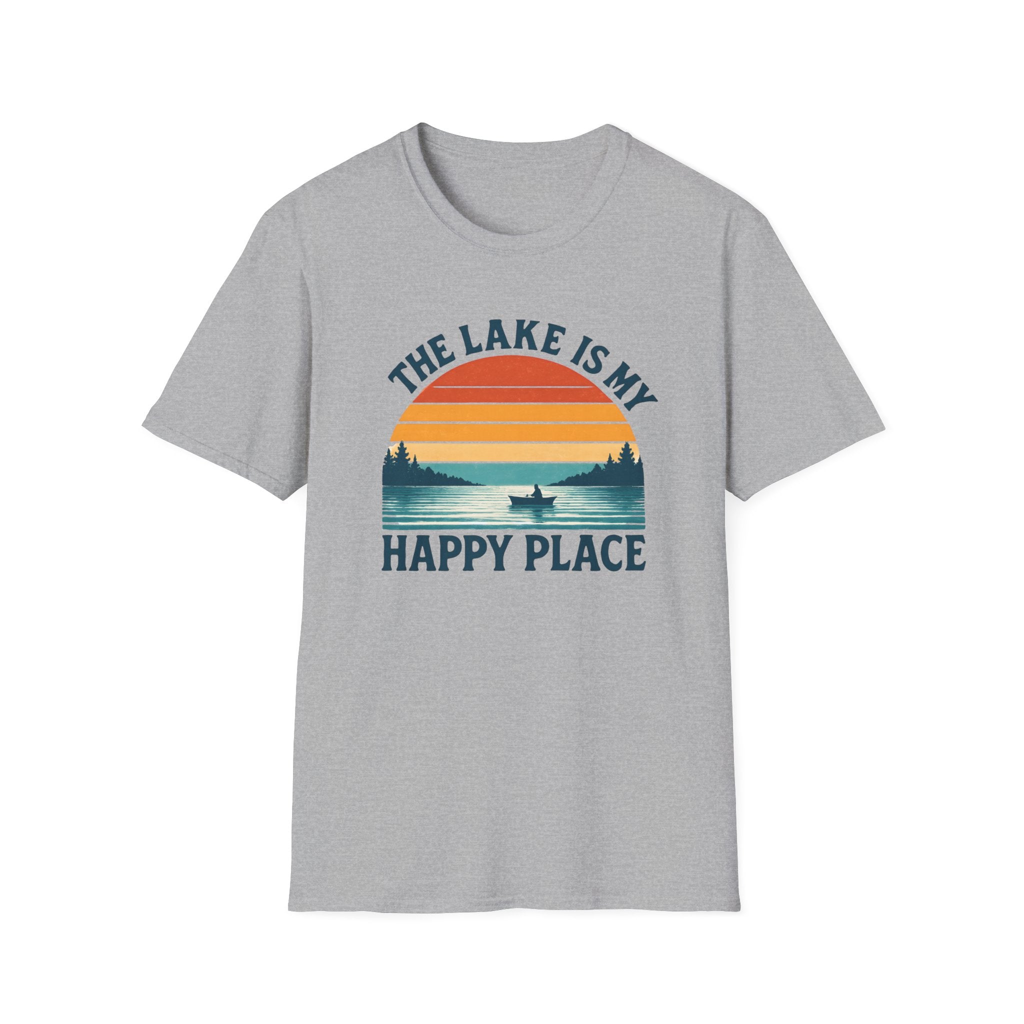 Lake Sunset Happy Place T-Shirt