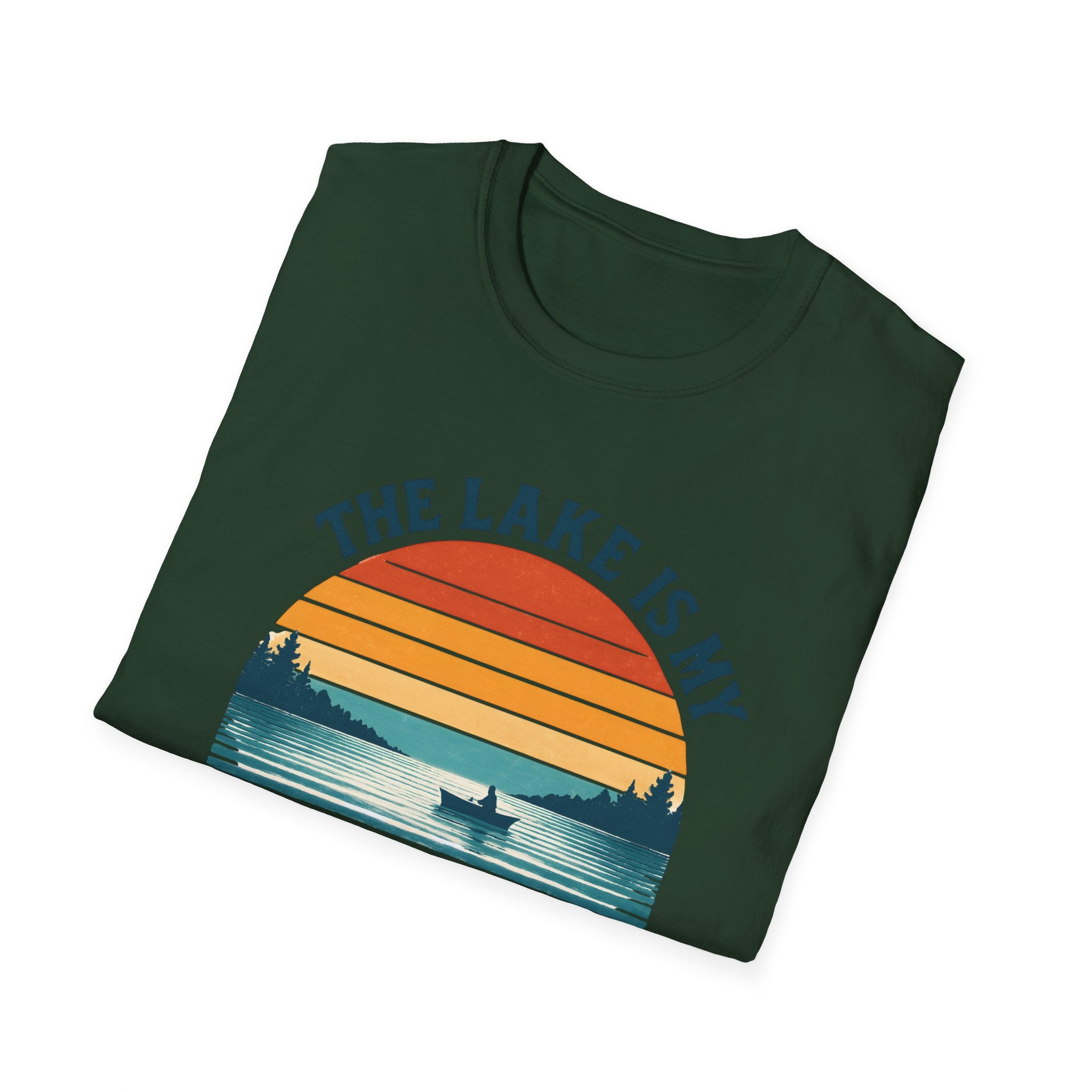Lake Sunset Happy Place T-Shirt