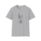 Hiker in Dark Forest T-Shirt
