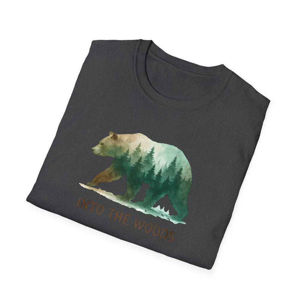 Forest Bear Silhouette T-Shirt
