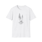 Hiker in Dark Forest T-Shirt