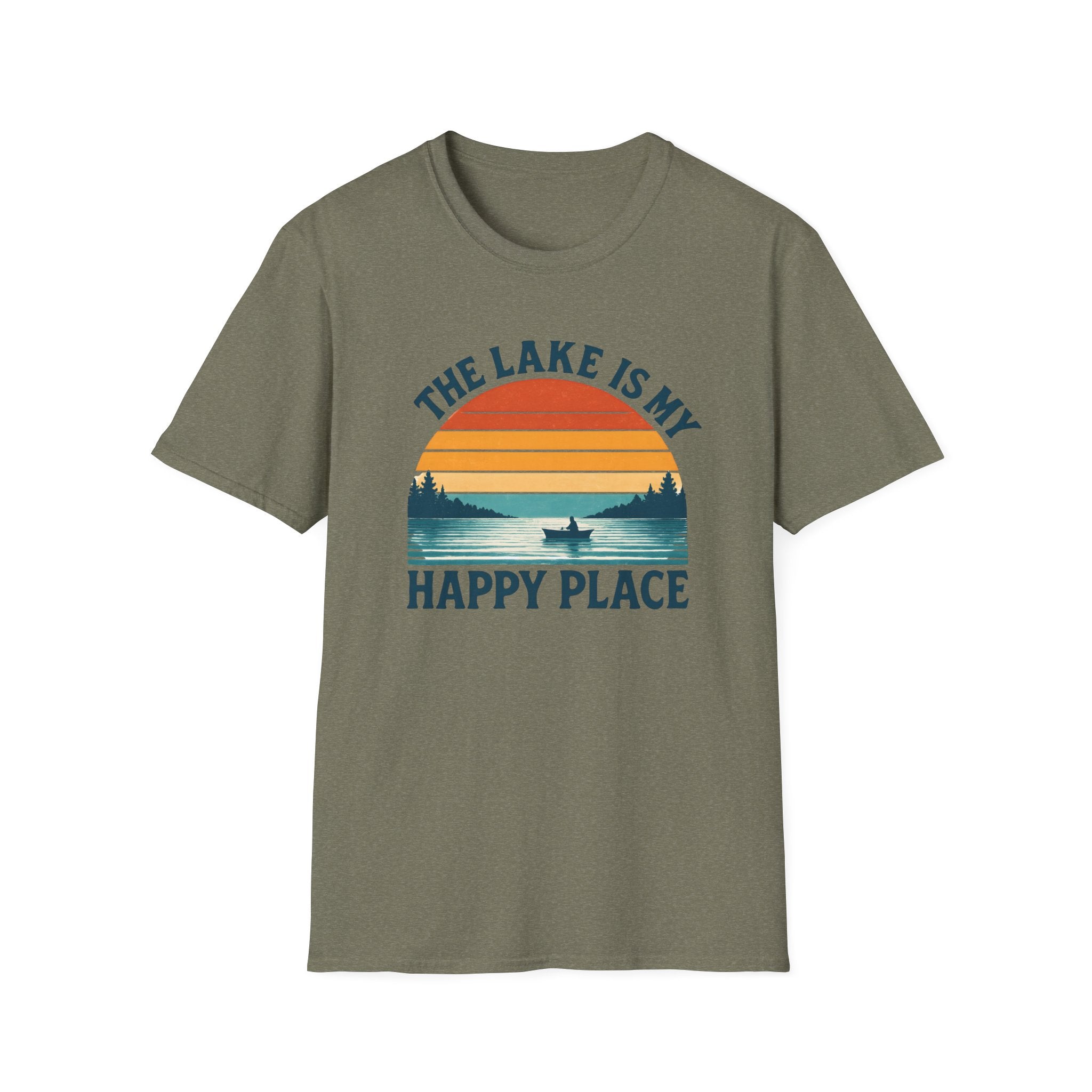 Lake Sunset Happy Place T-Shirt