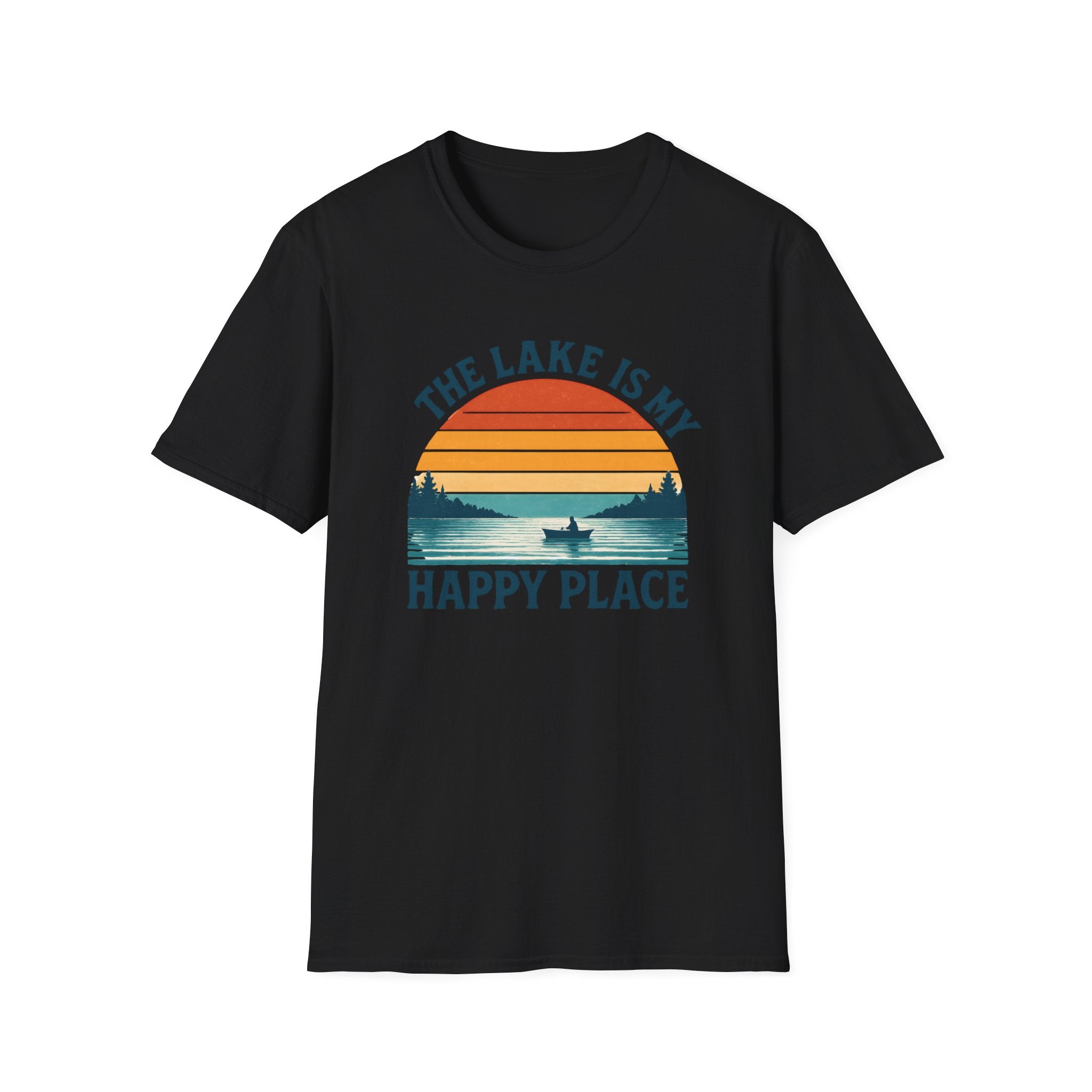 Lake Sunset Happy Place T-Shirt