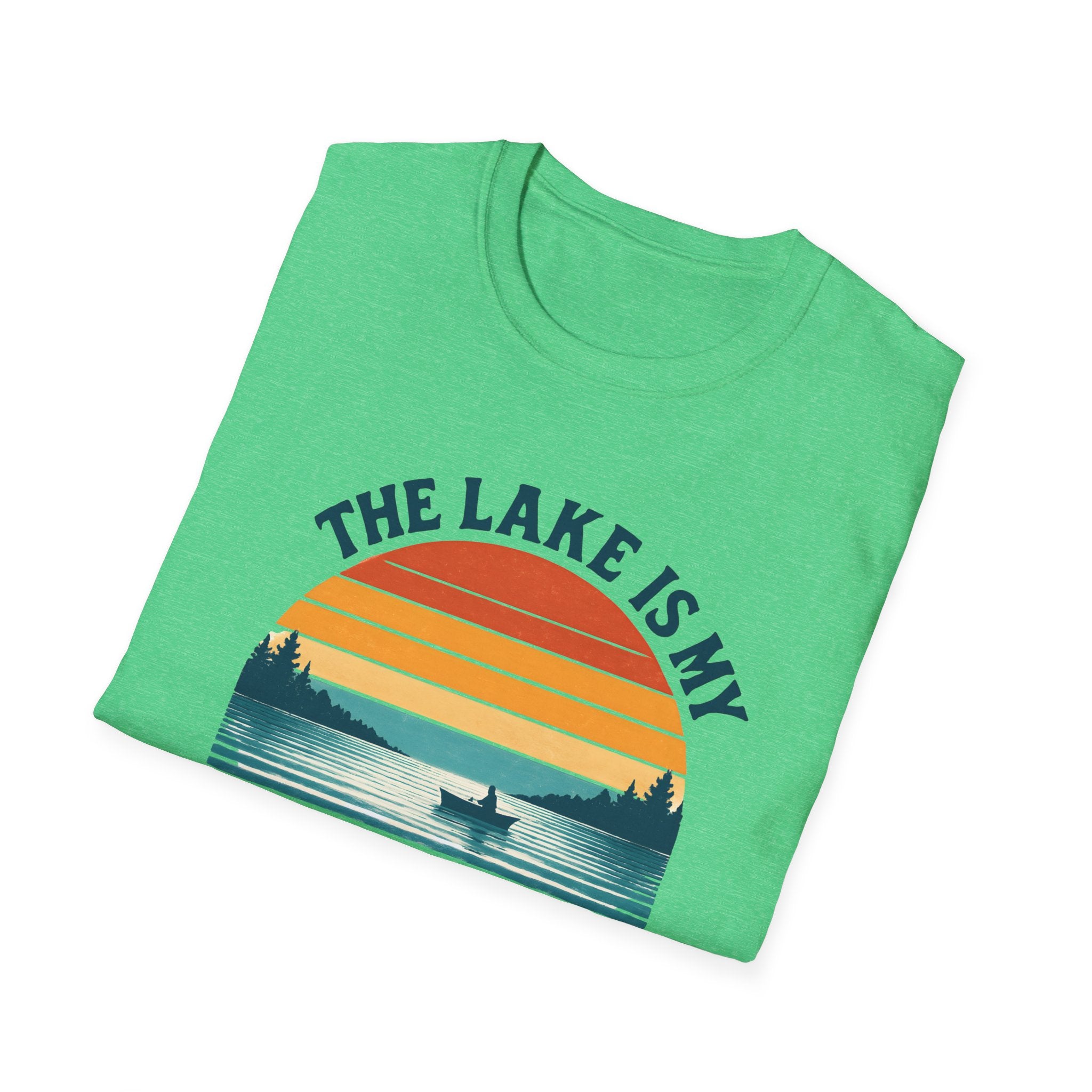 Lake Sunset Happy Place T-Shirt