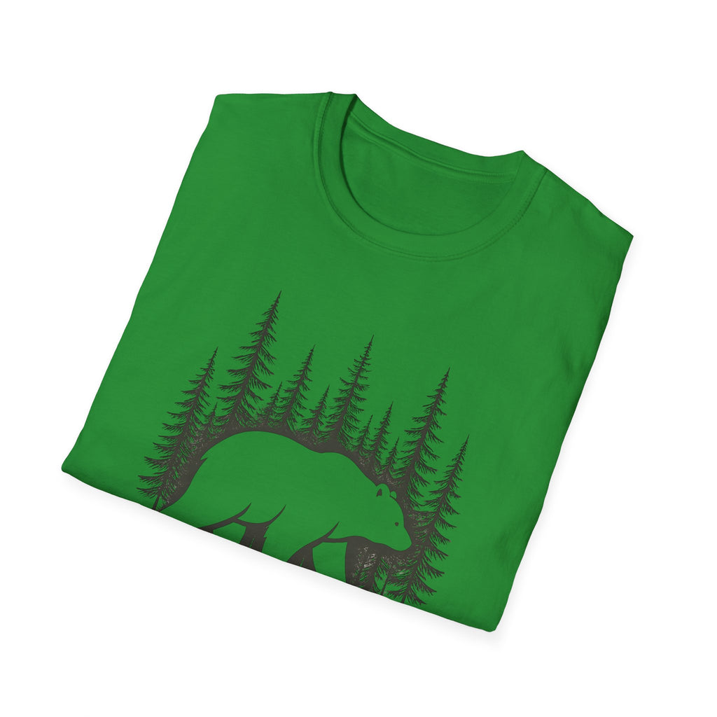 Forest Bear Silhouette T-Shirt
