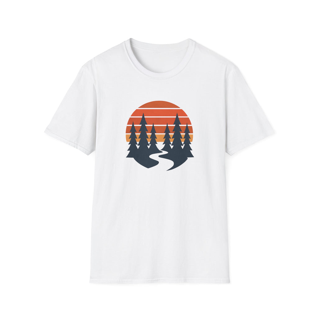 Sunset forest silhouettes T-Shirt