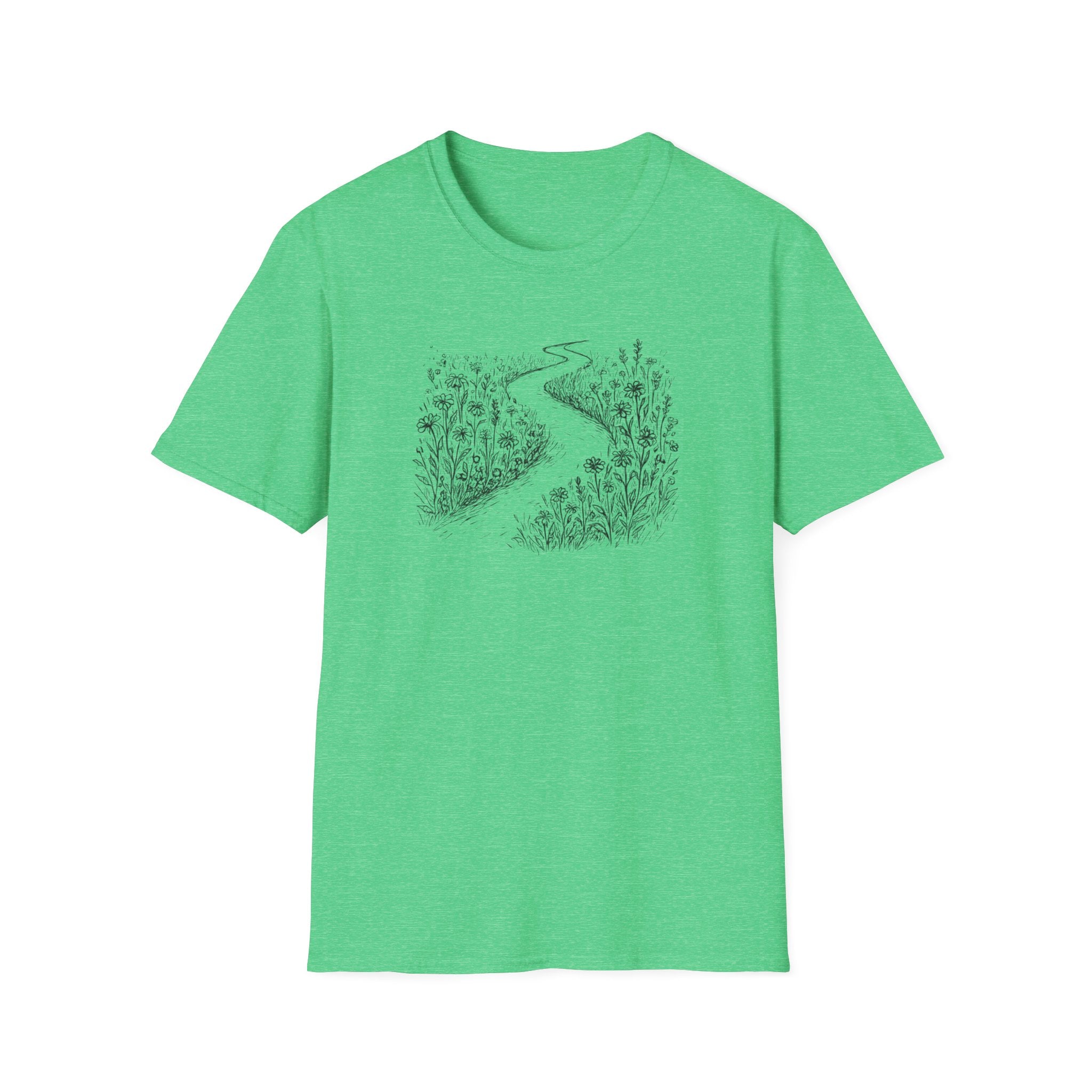 Winding path through grass T-Shirt