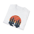 Sunset forest silhouettes T-Shirt