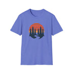 Sunset forest silhouettes T-Shirt