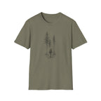 Hiker in Dark Forest T-Shirt
