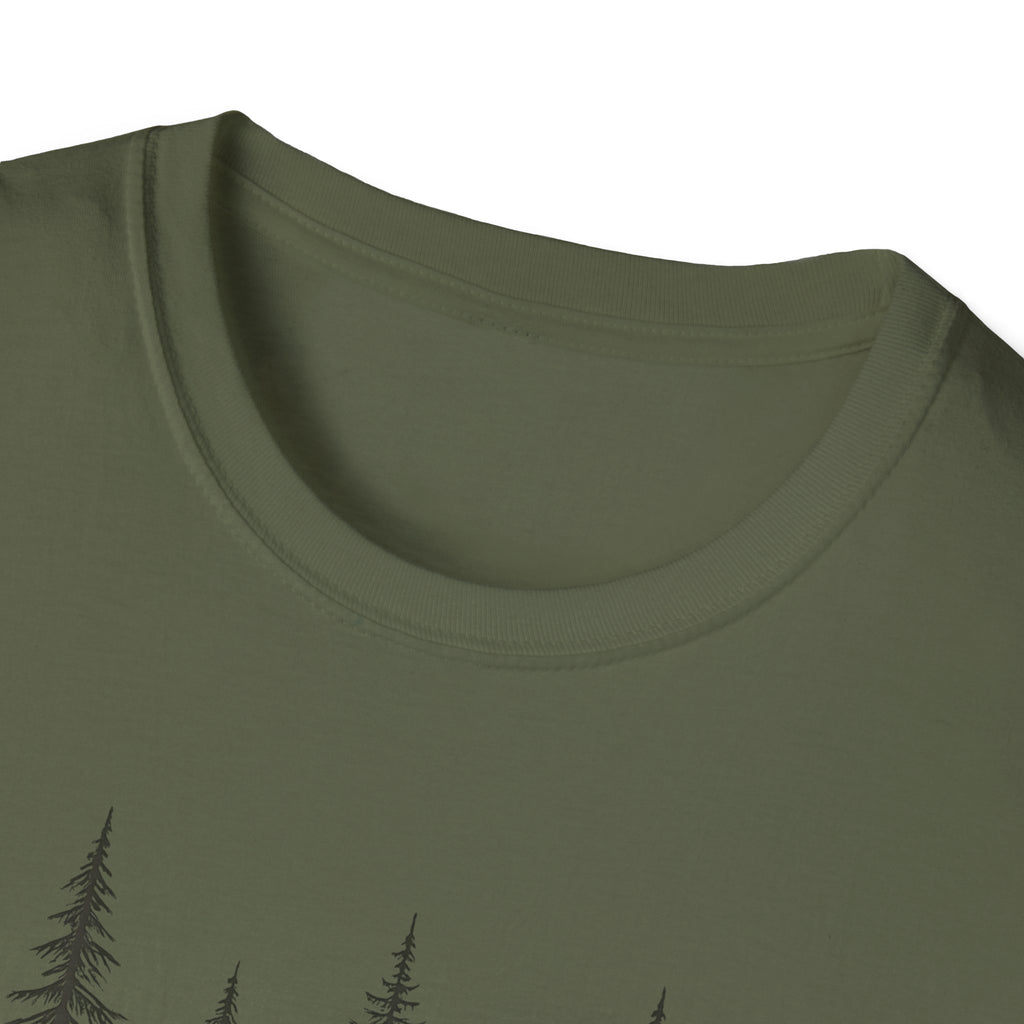 Forest Bear Silhouette T-Shirt