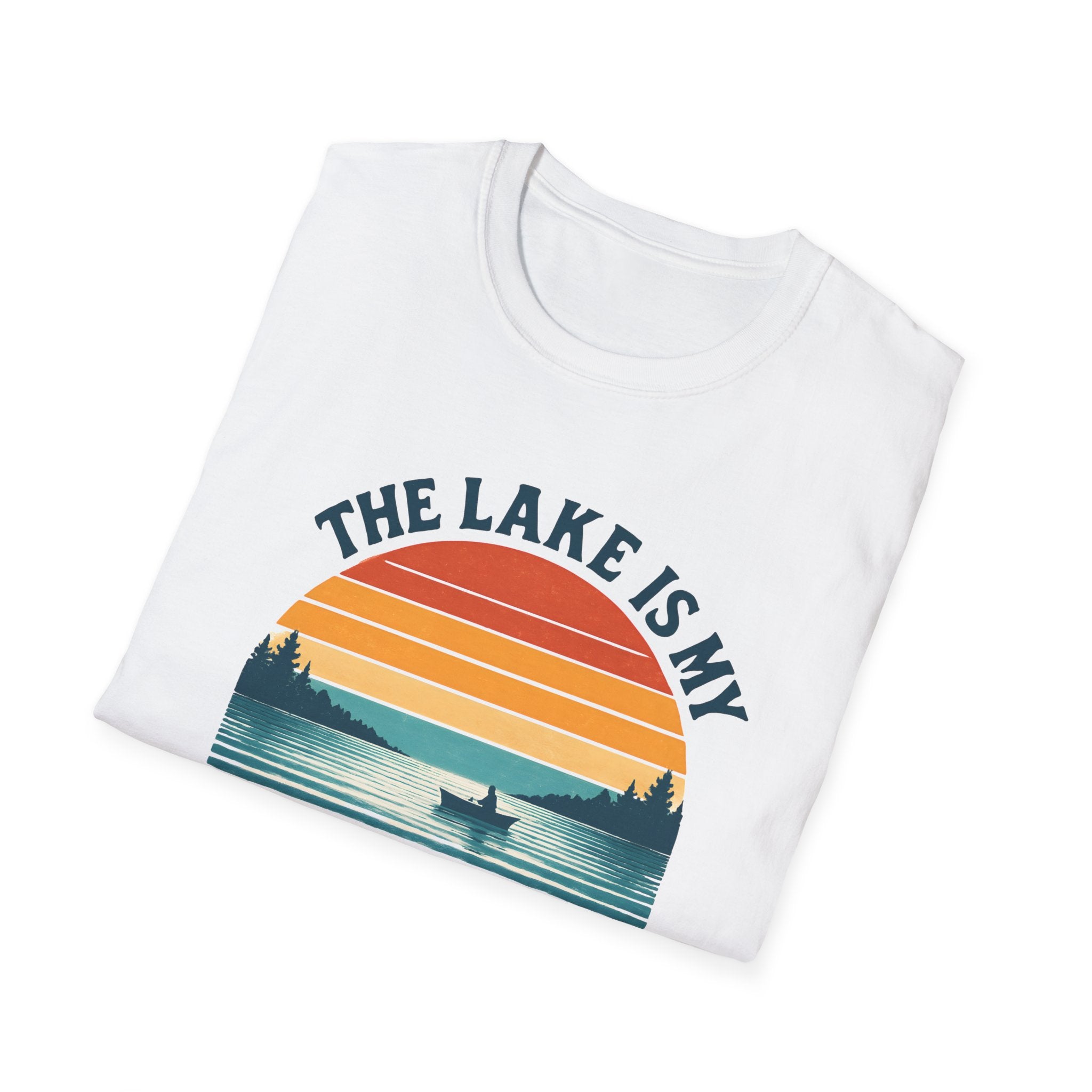 Lake Sunset Happy Place T-Shirt