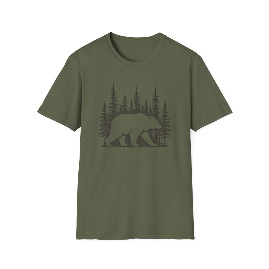 Forest Bear Silhouette T-Shirt