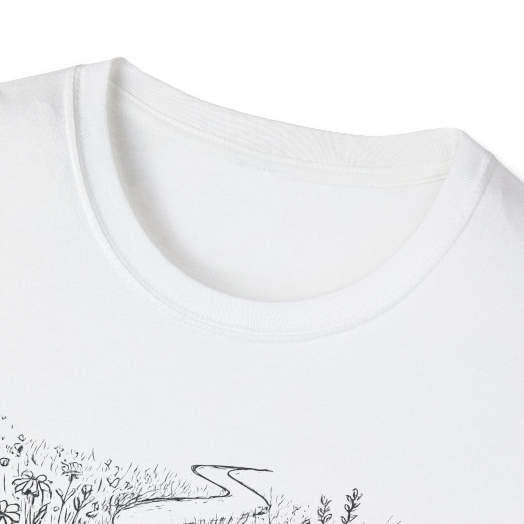 Winding path through grass T-Shirt