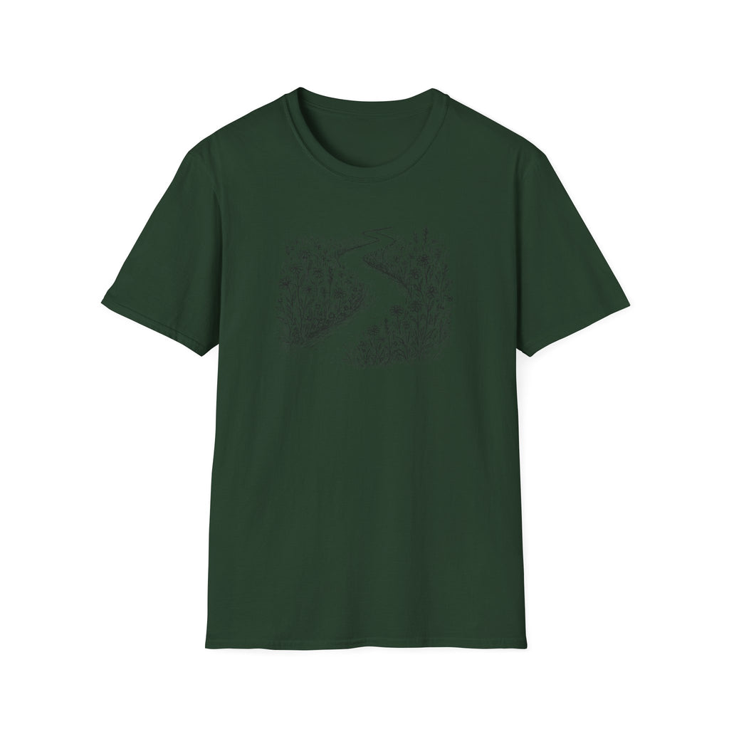 Winding path through grass T-Shirt