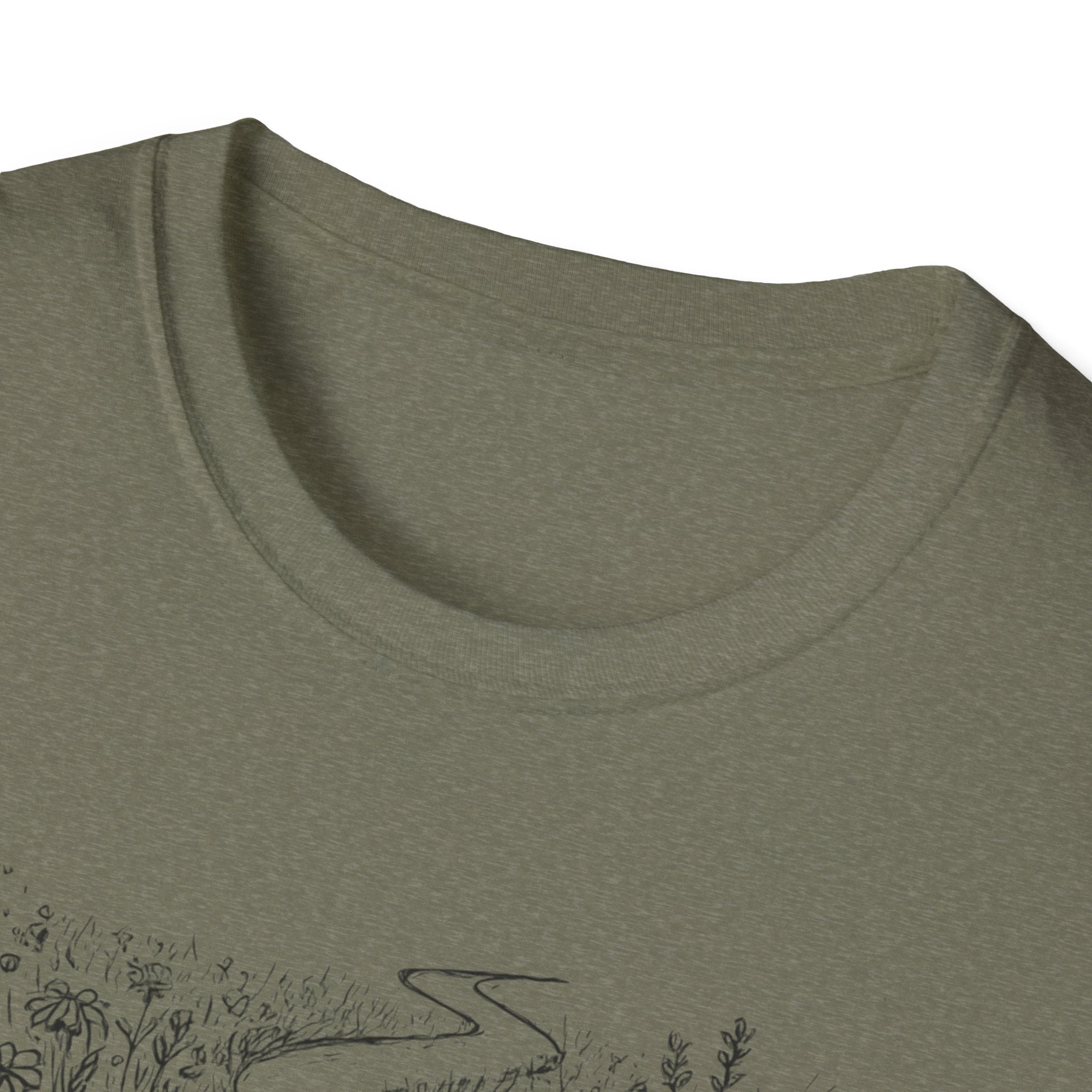 Winding path through grass T-Shirt