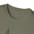 Hiker in Dark Forest T-Shirt