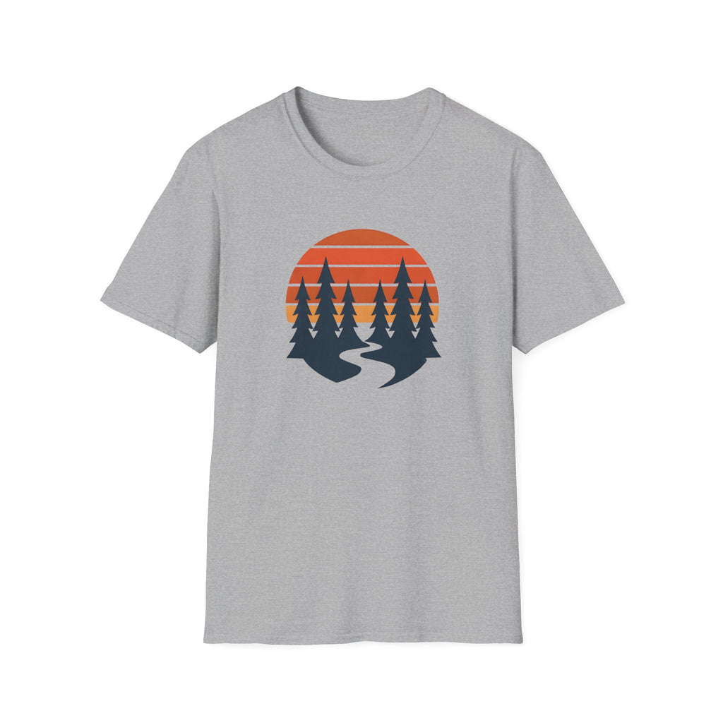 Sunset forest silhouettes T-Shirt