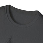 Hiker in Dark Forest T-Shirt