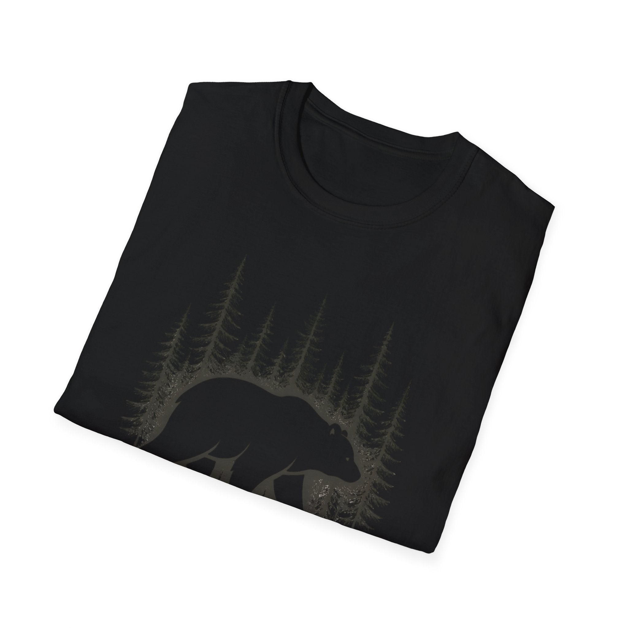Forest Bear Silhouette T-Shirt
