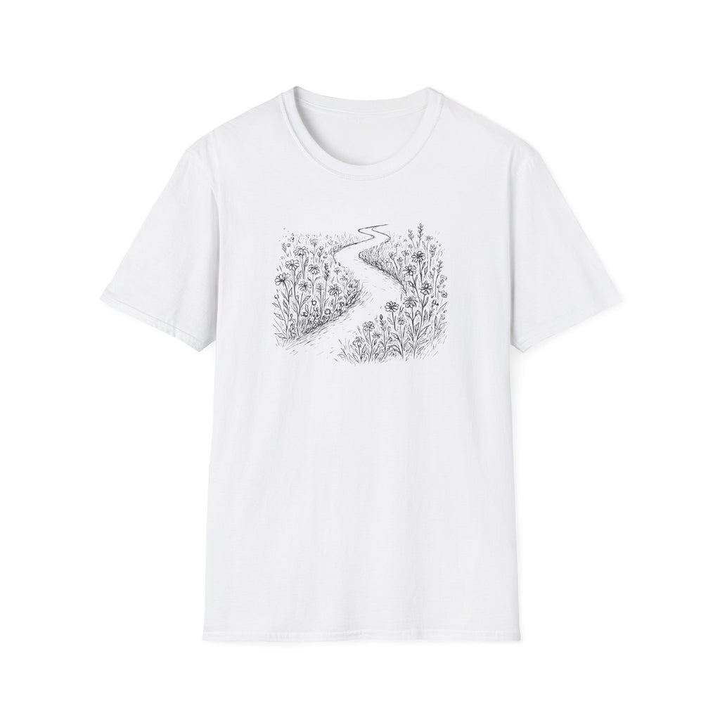 Winding path through grass T-Shirt
