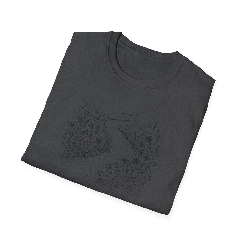 Winding path through grass T-Shirt