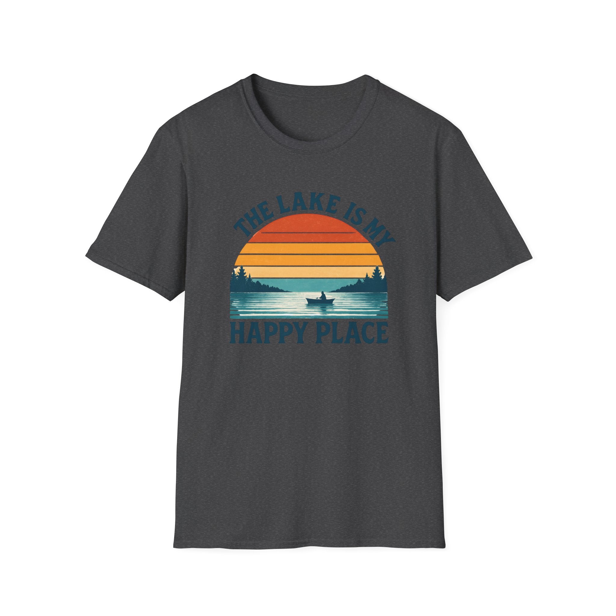 Lake Sunset Happy Place T-Shirt