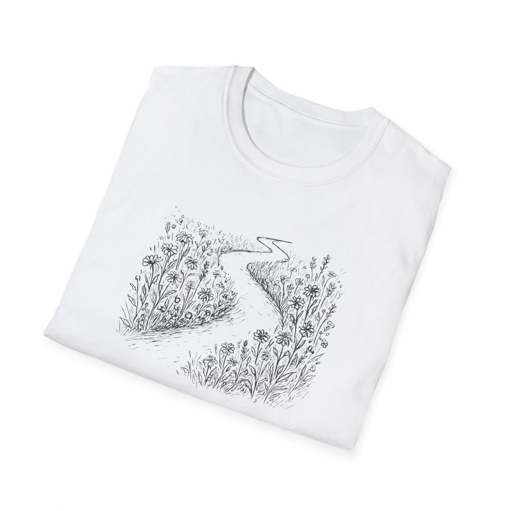 Winding path through grass T-Shirt