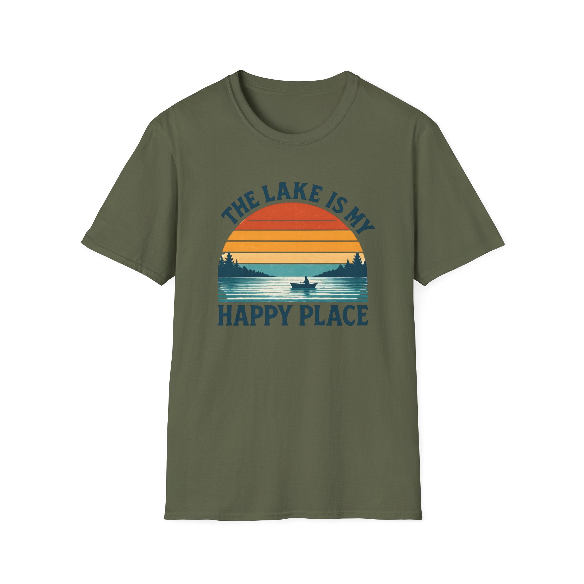 Lake Sunset Happy Place T-Shirt