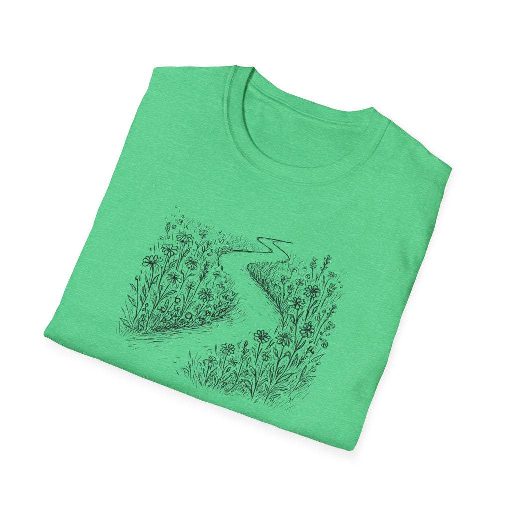 Winding path through grass T-Shirt