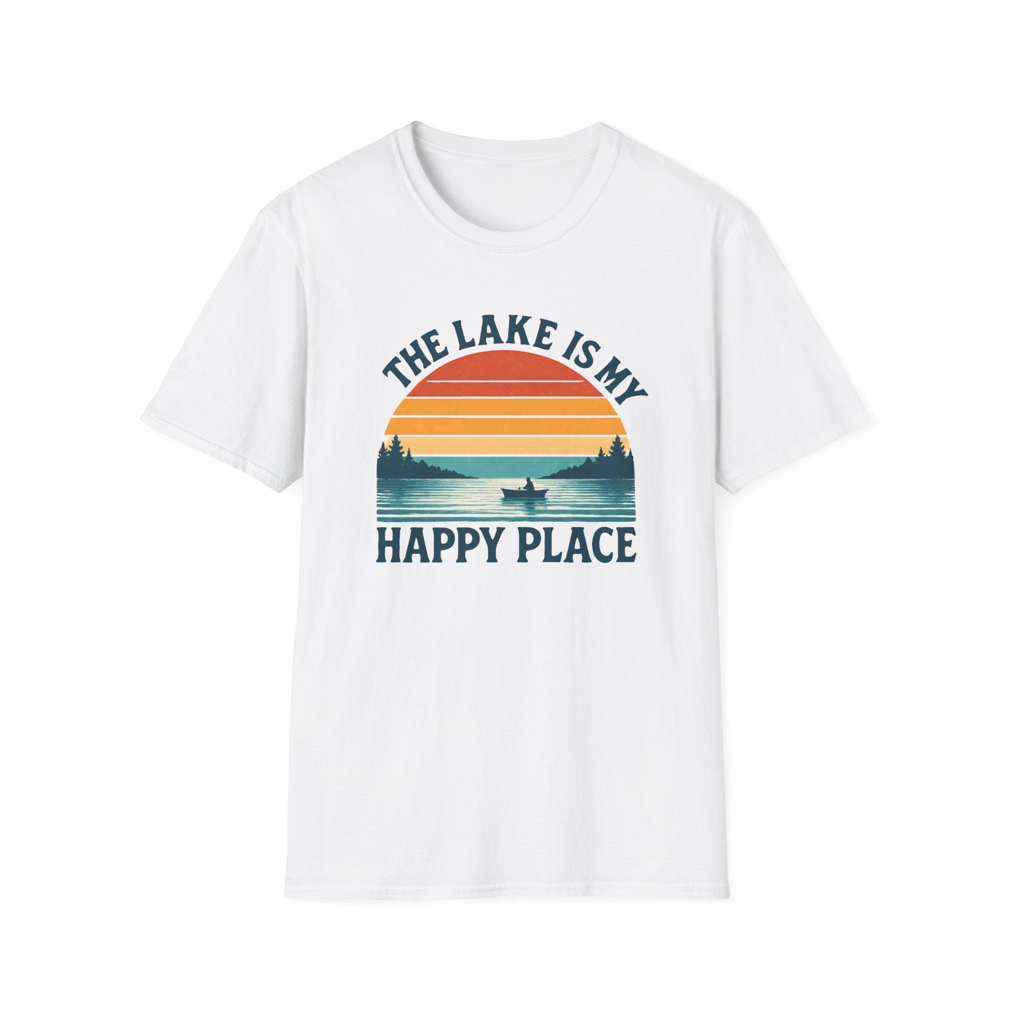 Lake Sunset Happy Place T-Shirt