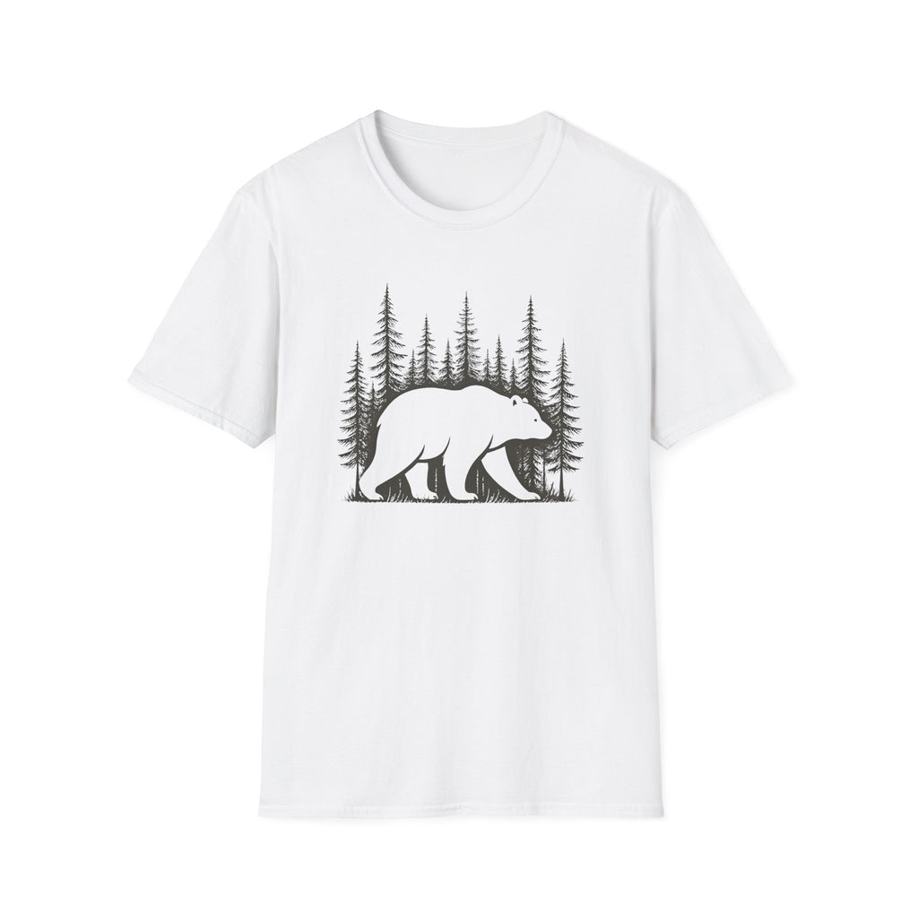 Forest Bear Silhouette T-Shirt